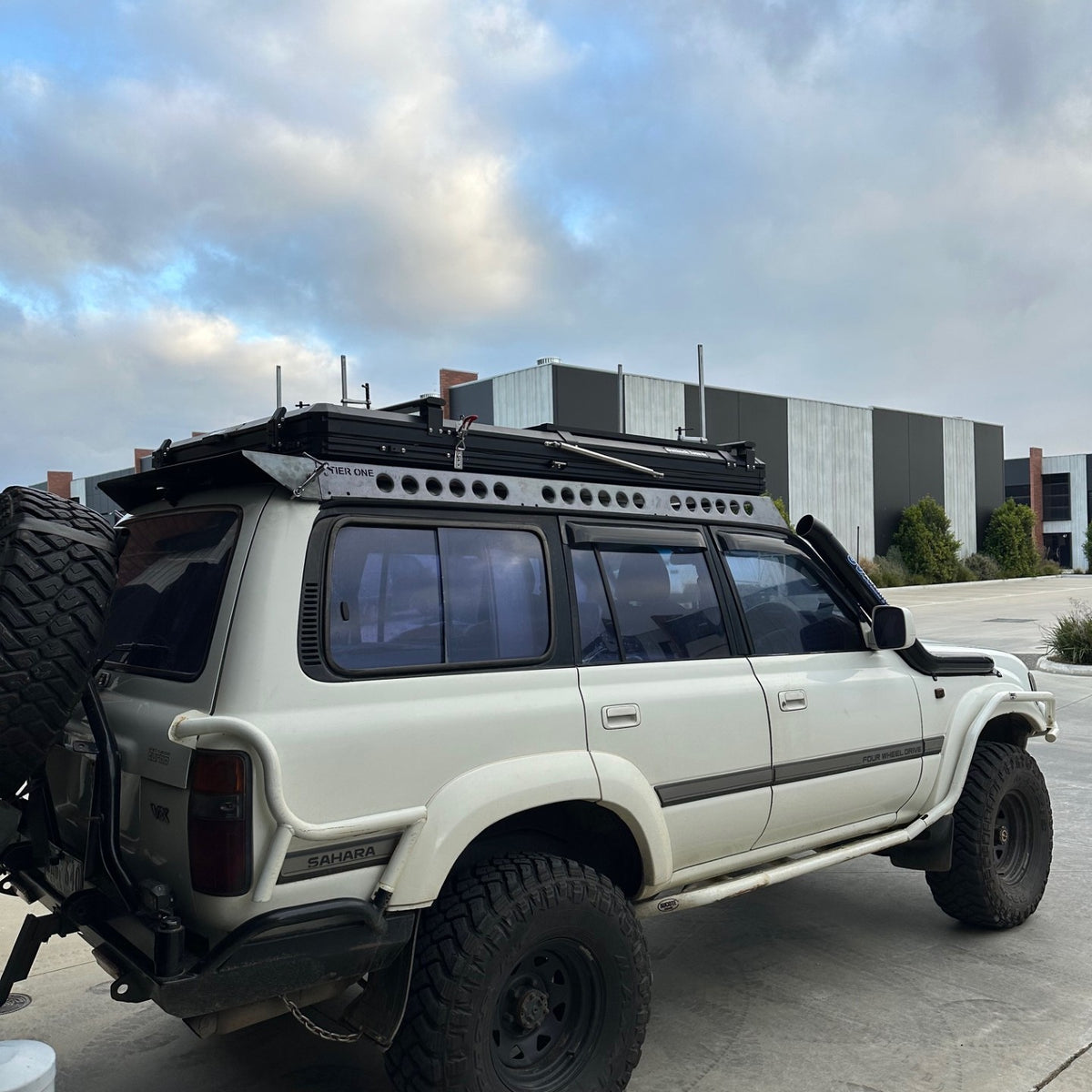 80 Series Landcruiser Roof Rail Sides PRE ORDER Tier One Metalworks