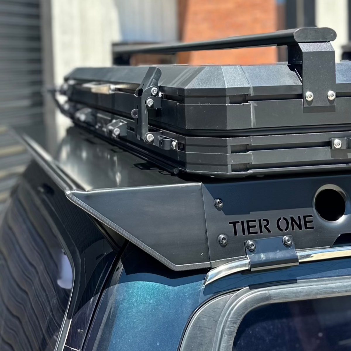 80 Series Landcruiser Rear Wing – Tier One Metalworks