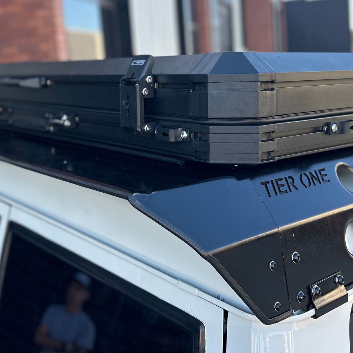 Troopy Rear Step Toyota LandCruiser 78 Series (Troopy) Rear Wing – Tier One Metalworks