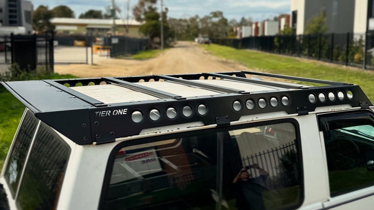 Nissan GQ Patrol SWB Roof Rack Rail Sides – Tier One Metalworks