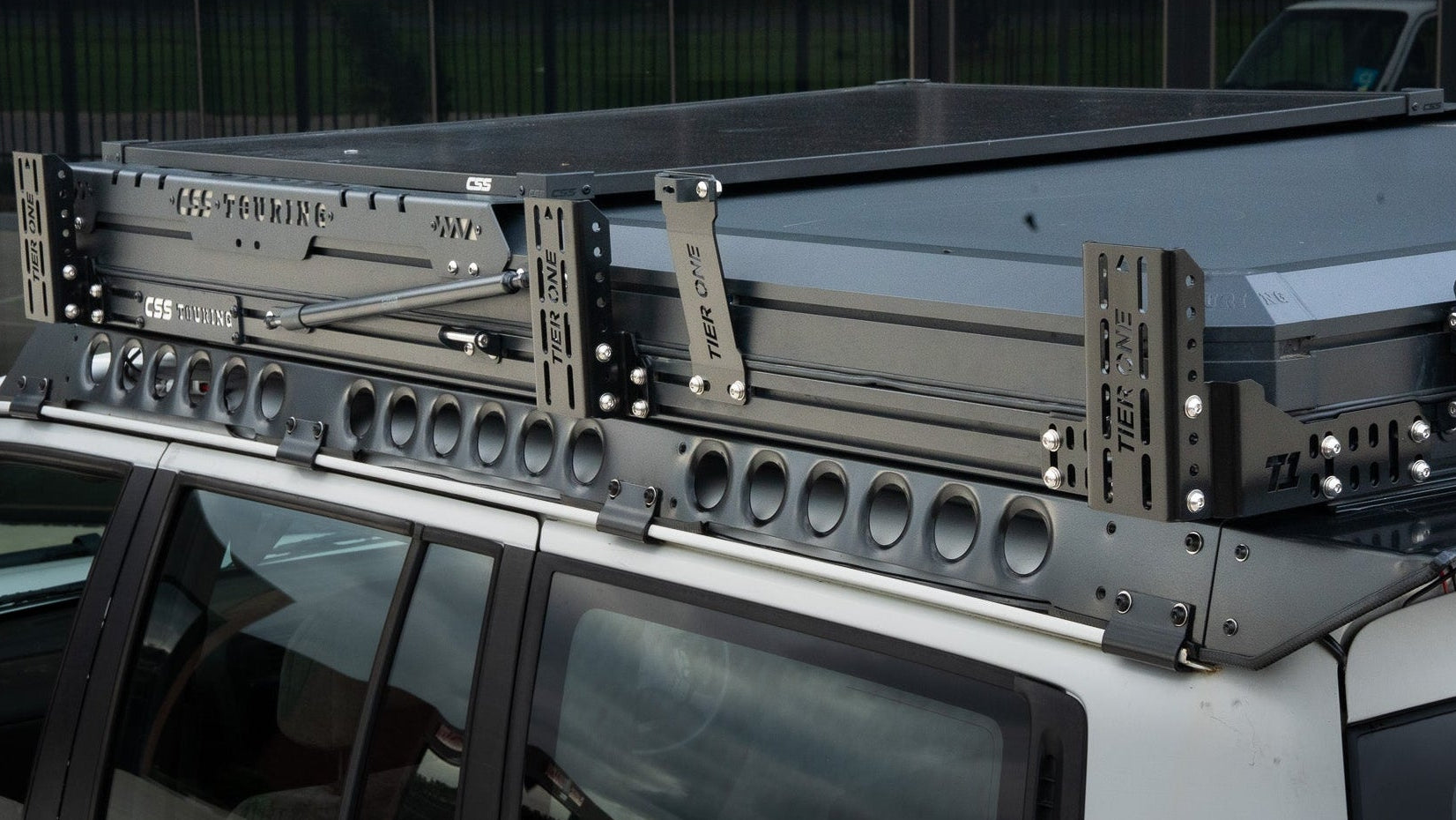 Roof Top Tent Fly Pole Raiser Mounts