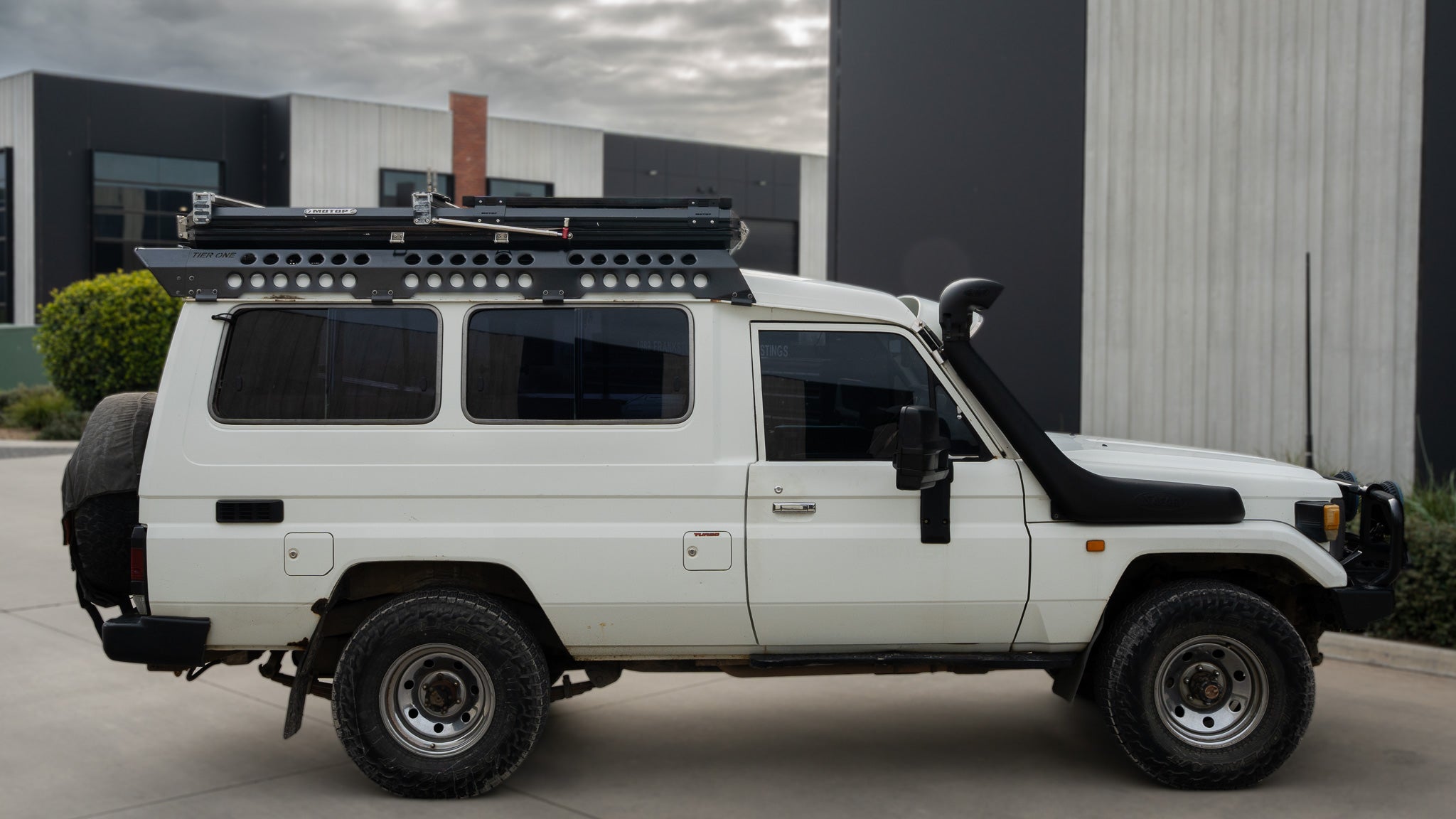 Toyota LandCruiser 78 Series (Troopy) Roof Rack Rail Sides