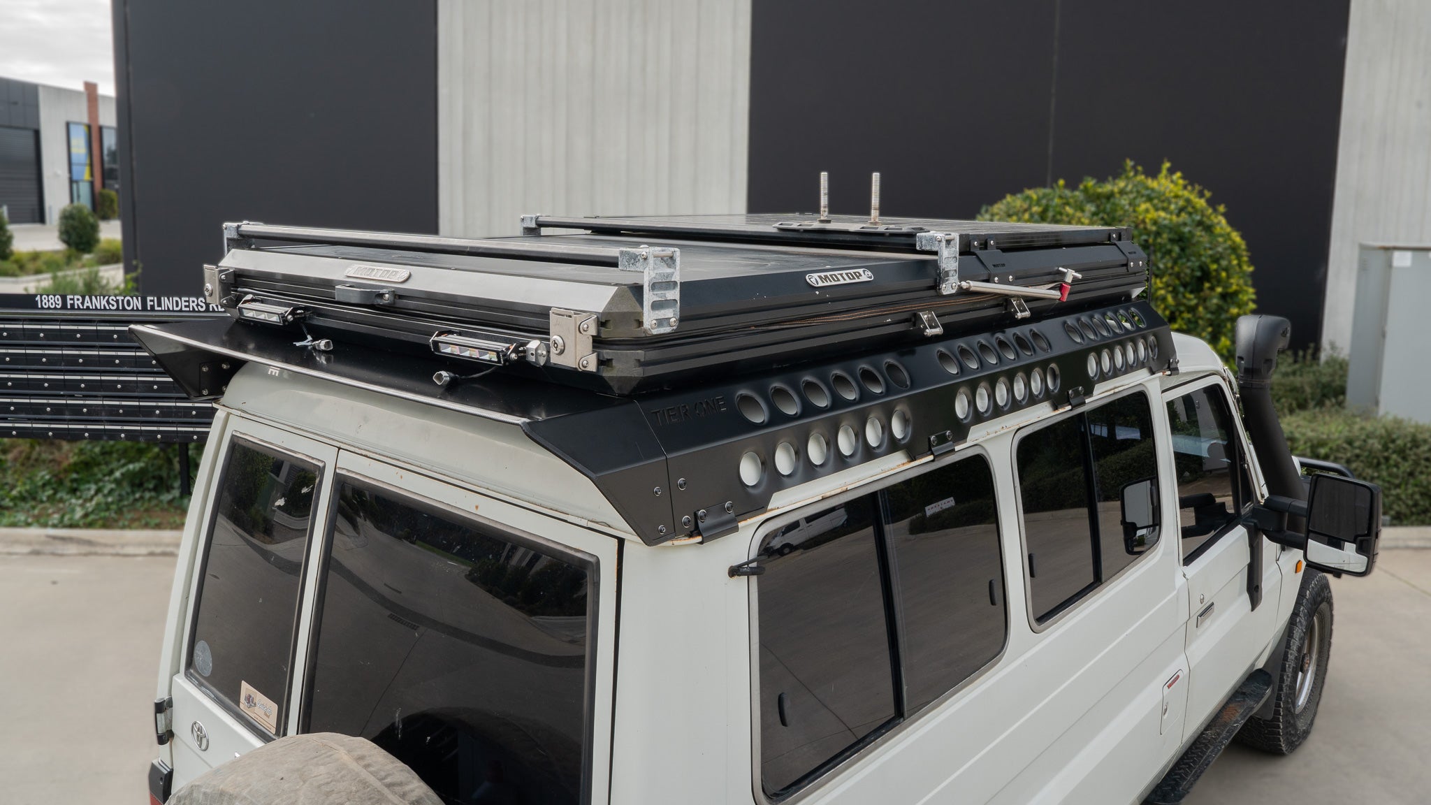 Toyota LandCruiser 78 Series (Troopy) Roof Rack Rail Sides