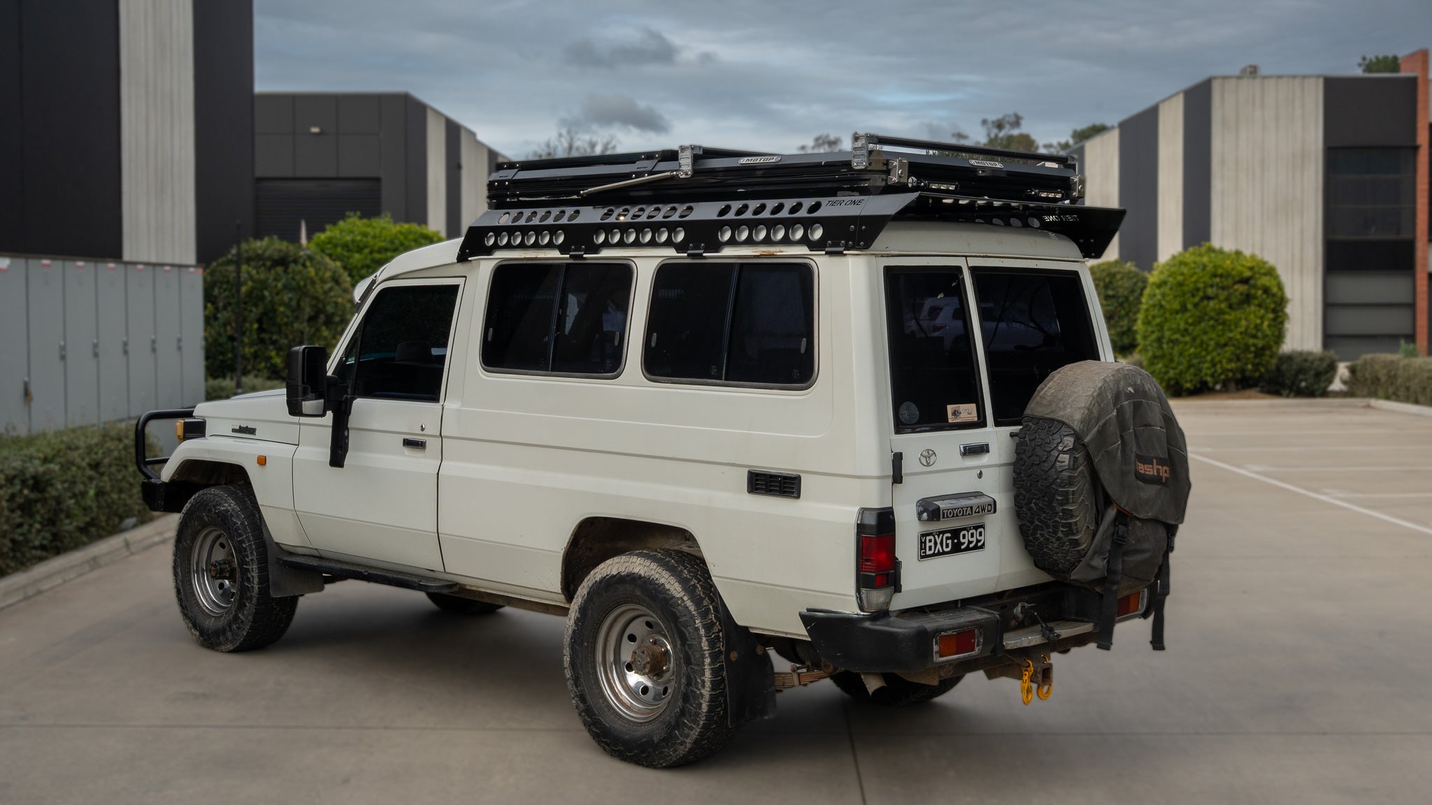 Toyota LandCruiser 78 Series (Troopy) Roof Rack Rail Sides