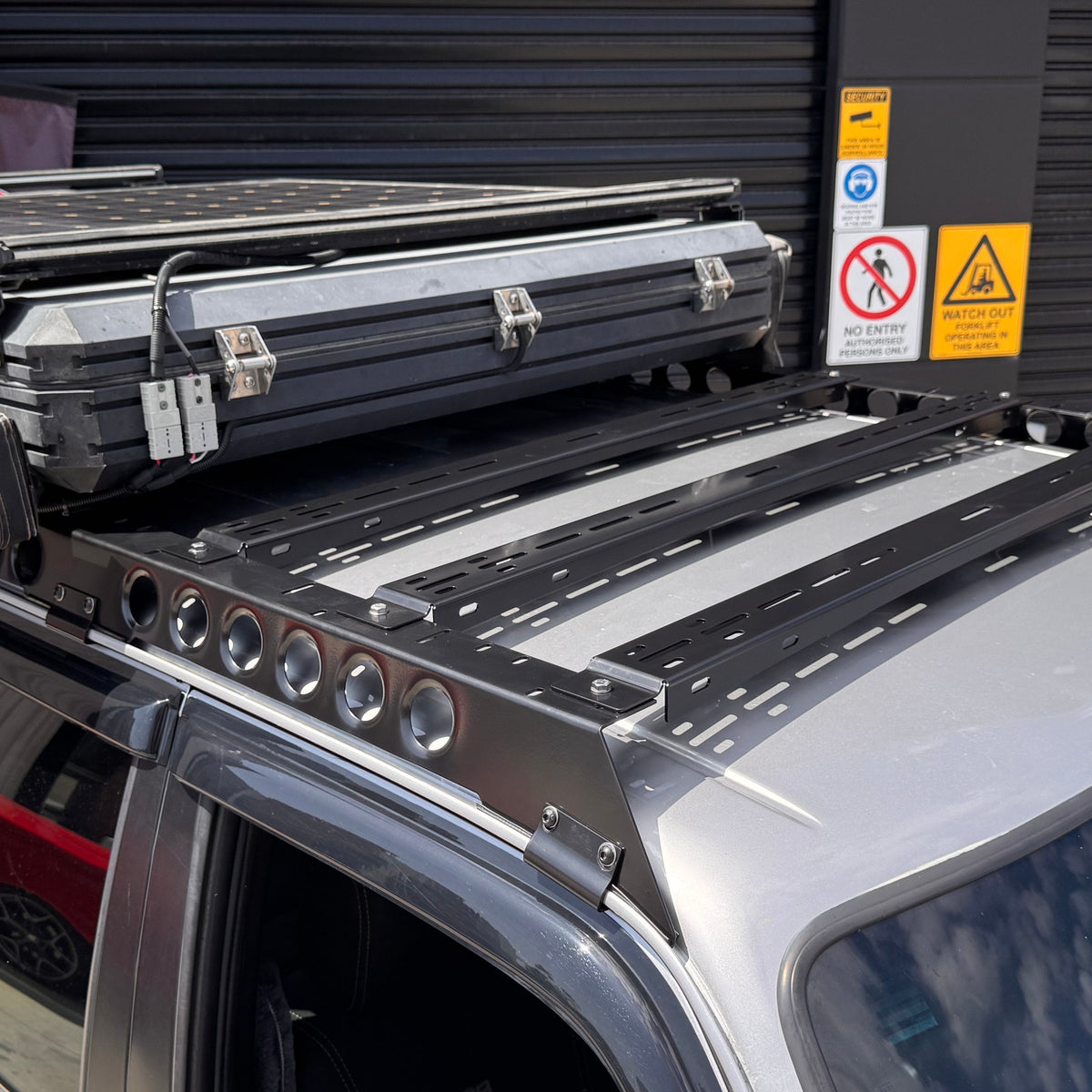 Cab Rails Nissan GU Patrol Dual Cab Roof Rack Rail Sides – Tier One Metalworks