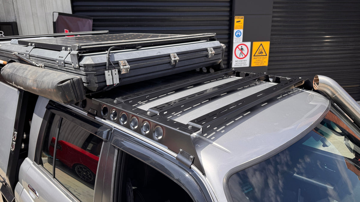 Nissan GU Patrol Dual Cab Roof Rack Rail Sides